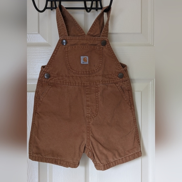 Carhartt baby overalls shorts - Picture 1 of 3